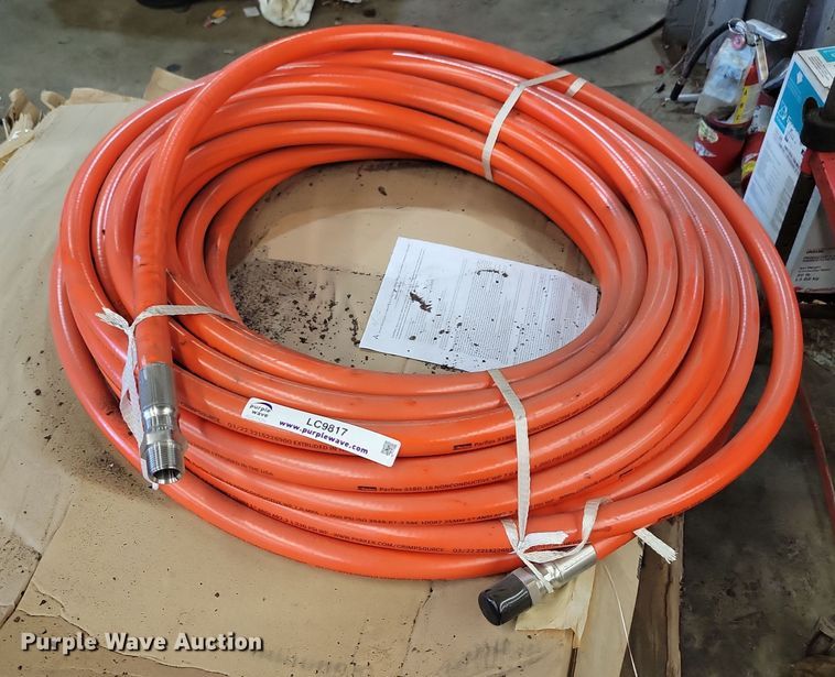 image for item LC9817 (2) Parker Parflex 518D-16 hydraulic hose