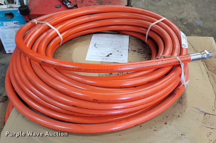 image for item LC9817 (2) Parker Parflex 518D-16 hydraulic hose