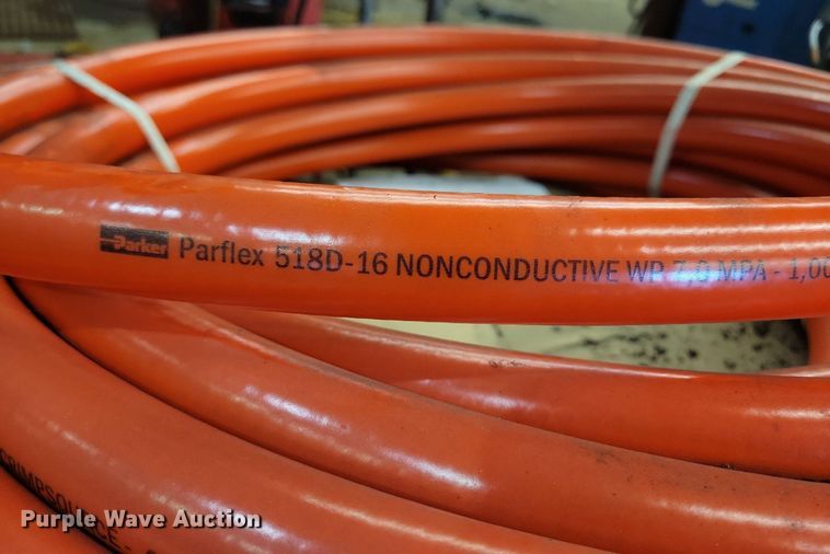 image for item LC9817 (2) Parker Parflex 518D-16 hydraulic hose