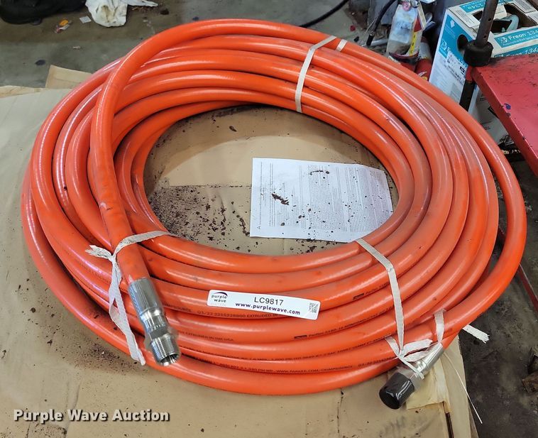 image for item LC9818 (2) Parker Parflex 518D-16 hydraulic hose