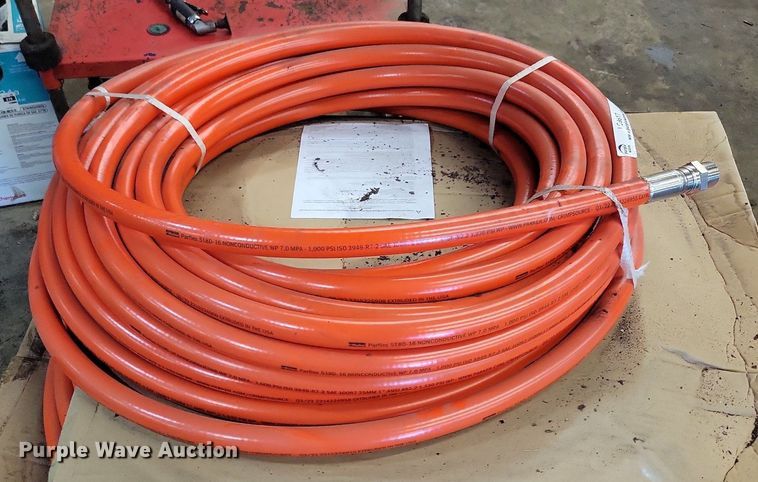 image for item LC9818 (2) Parker Parflex 518D-16 hydraulic hose