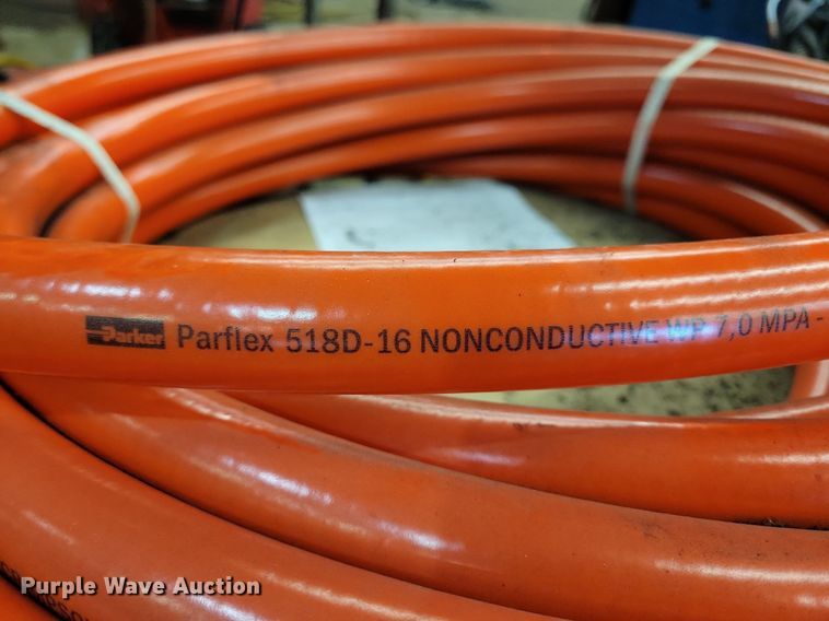 image for item LC9818 (2) Parker Parflex 518D-16 hydraulic hose