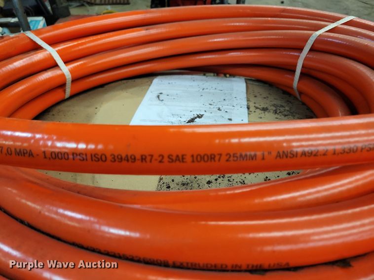 image for item LC9818 (2) Parker Parflex 518D-16 hydraulic hose