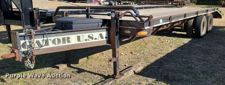 image for item LD9062 2006 Gator Made equipment trailer