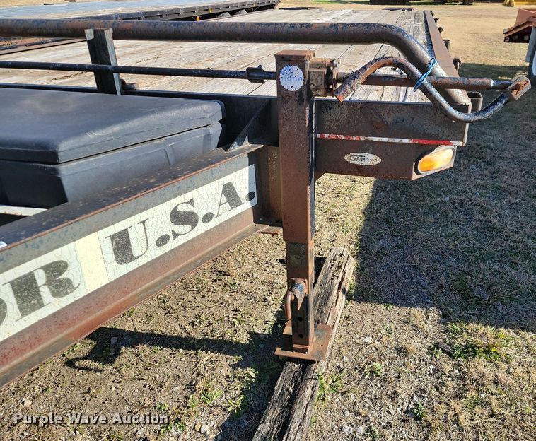 image for item LD9062 2006 Gator Made equipment trailer