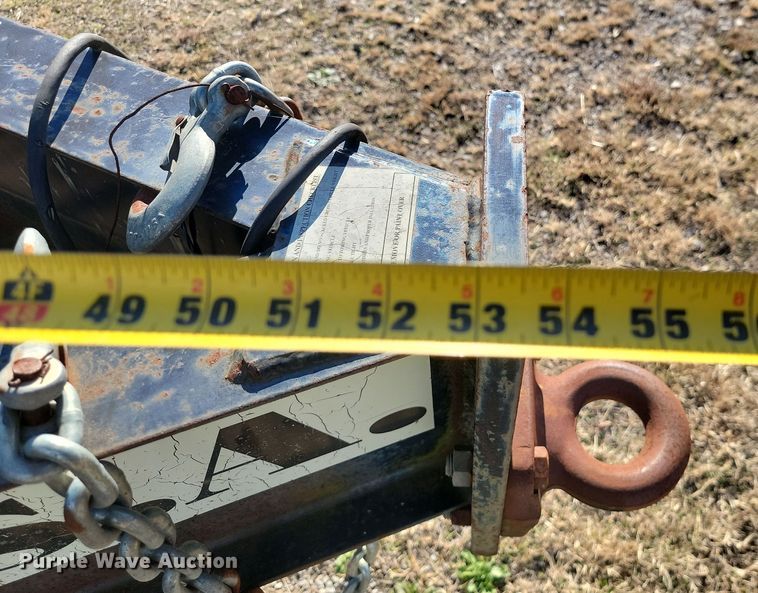 image for item LD9062 2006 Gator Made equipment trailer