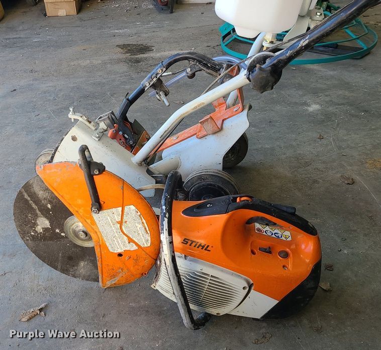 image for item LJ9521 Stihl TS420 concrete saw