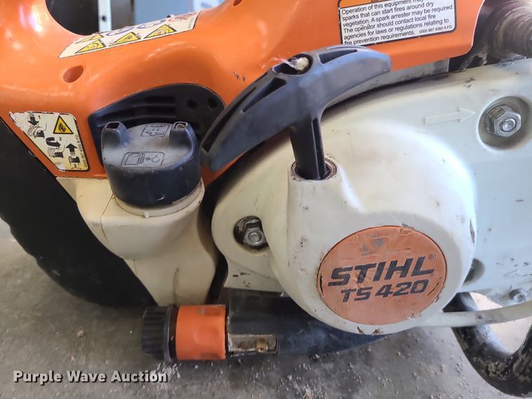 image for item LJ9521 Stihl TS420 concrete saw