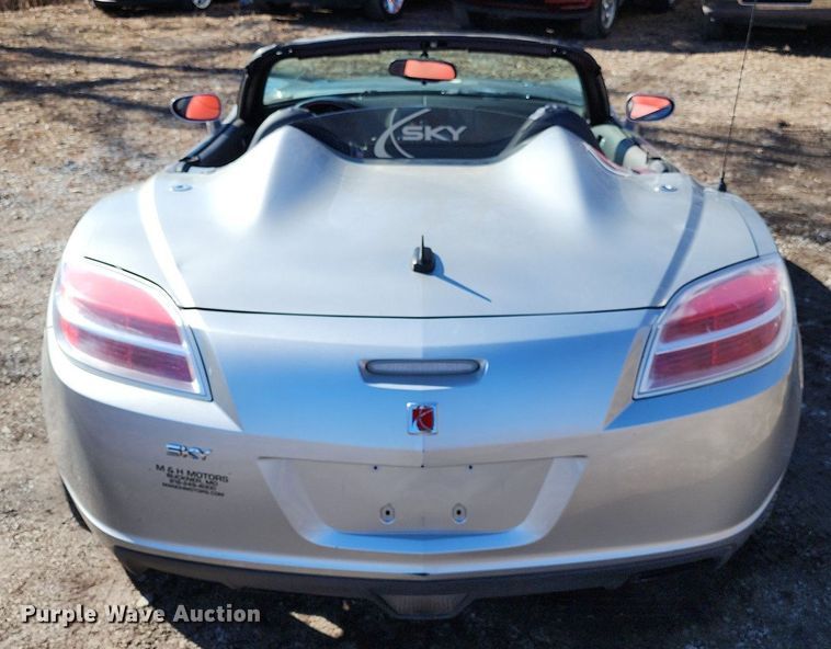 image for item LJ9531 2009 Saturn Sky convertible