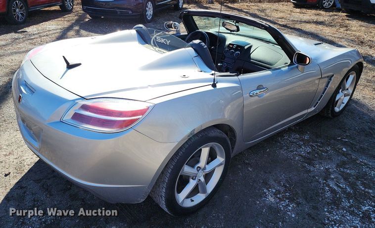 image for item LJ9531 2009 Saturn Sky convertible