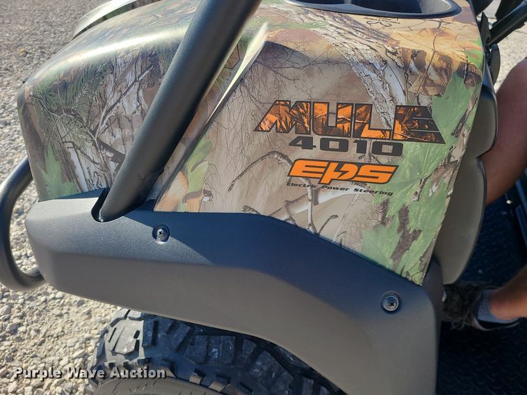 image for item LJ9540 2018 Kawasaki 4010 Mule utility vehicle