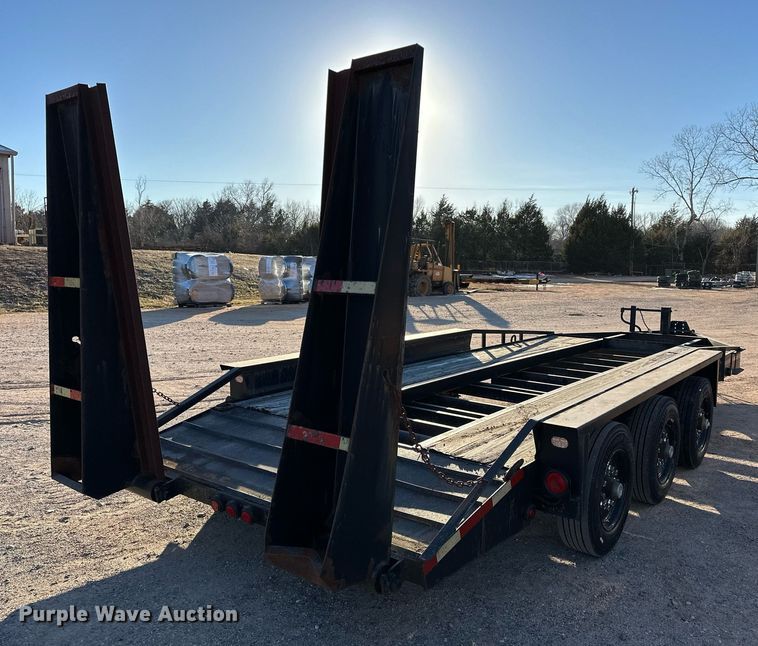 image for item LK9774 2009 Belshe  T18-3EP equipment trailer