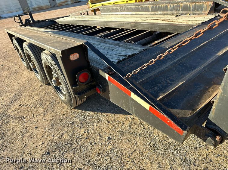 image for item LK9774 2009 Belshe  T18-3EP equipment trailer