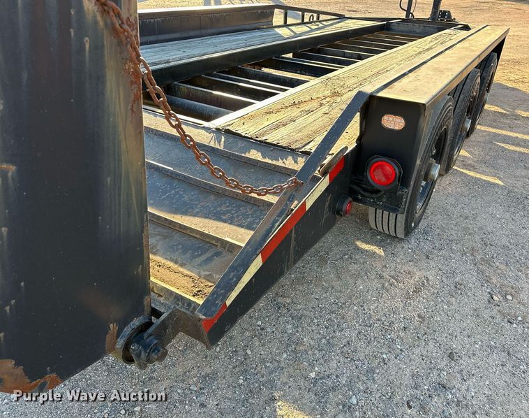 image for item LK9774 2009 Belshe  T18-3EP equipment trailer