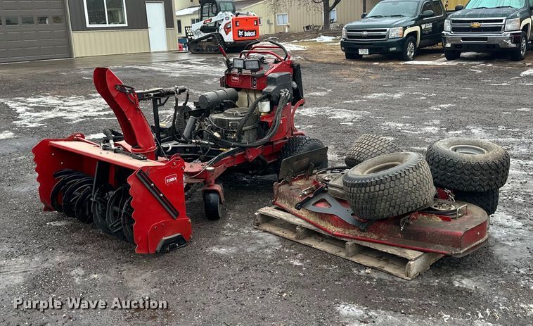 image for item LO9479 Toro Grand Stand Multi Force ZTR lawn mower