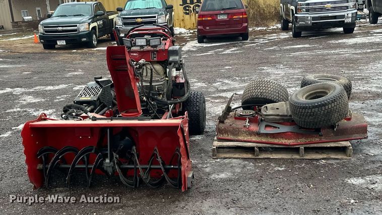 image for item LO9479 Toro Grand Stand Multi Force ZTR lawn mower