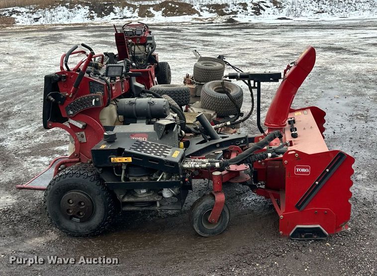 image for item LO9479 Toro Grand Stand Multi Force ZTR lawn mower