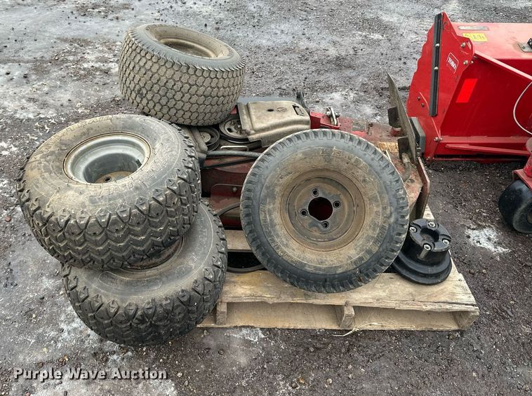 image for item LO9479 Toro Grand Stand Multi Force ZTR lawn mower