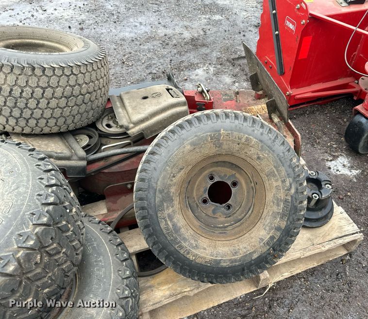 image for item LO9479 Toro Grand Stand Multi Force ZTR lawn mower