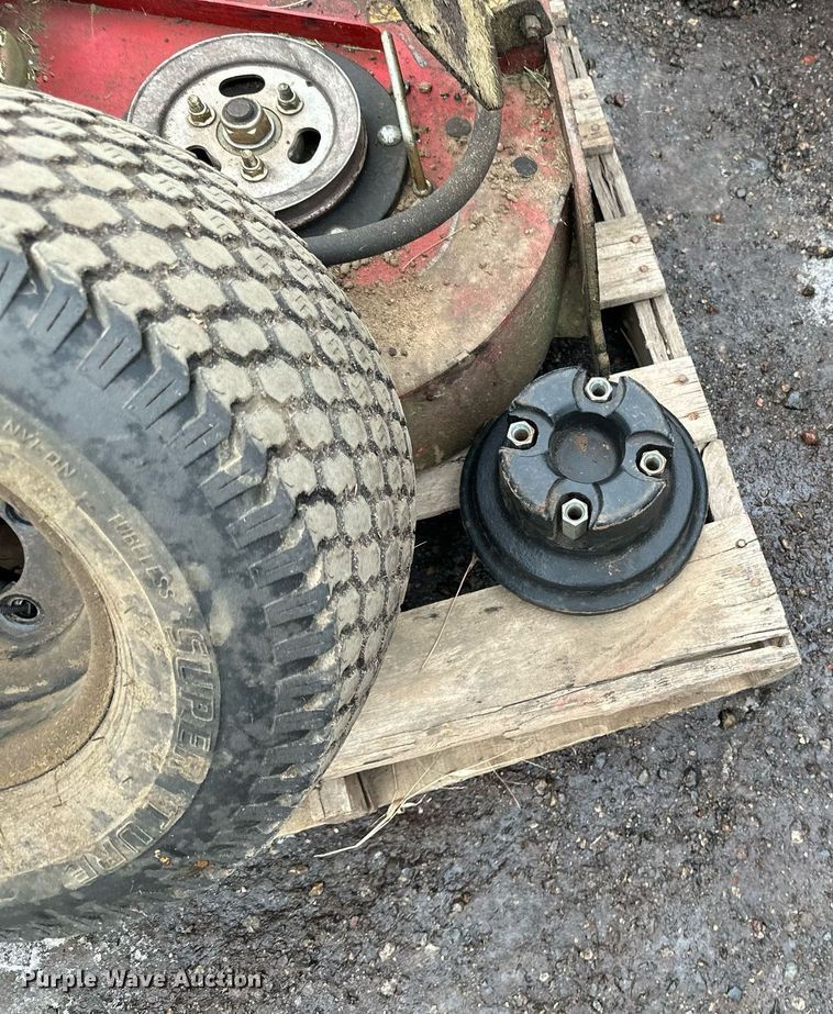 image for item LO9479 Toro Grand Stand Multi Force ZTR lawn mower