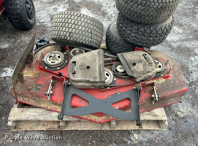 image for item LO9479 Toro Grand Stand Multi Force ZTR lawn mower