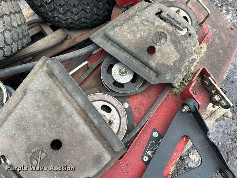 image for item LO9479 Toro Grand Stand Multi Force ZTR lawn mower