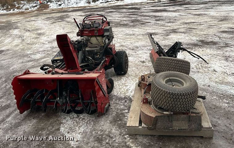 image for item LO9480 Toro Grand Stand Multi Force ZTR lawn mower