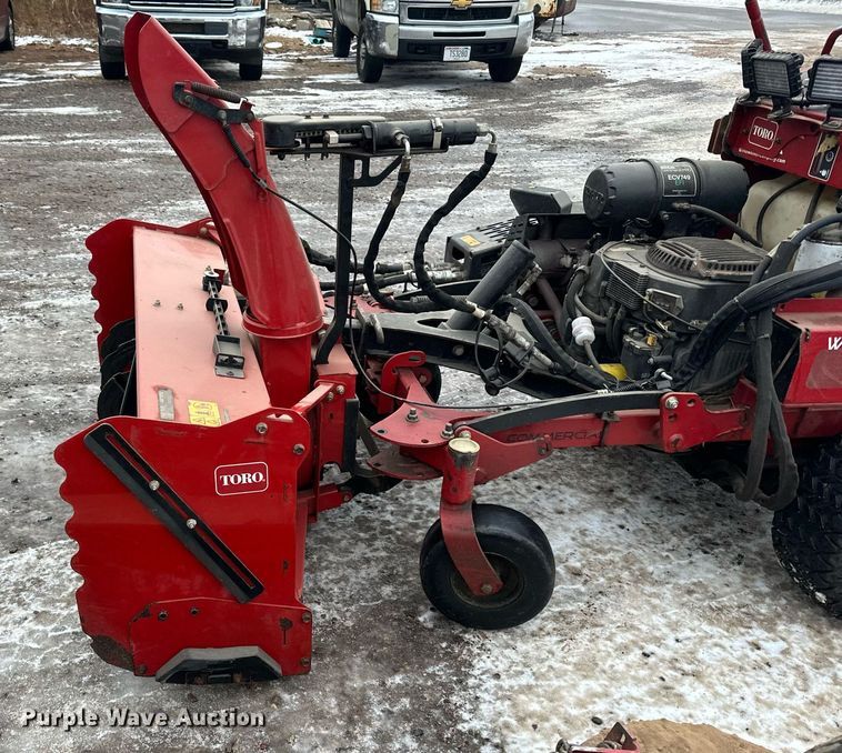 image for item LO9480 Toro Grand Stand Multi Force ZTR lawn mower