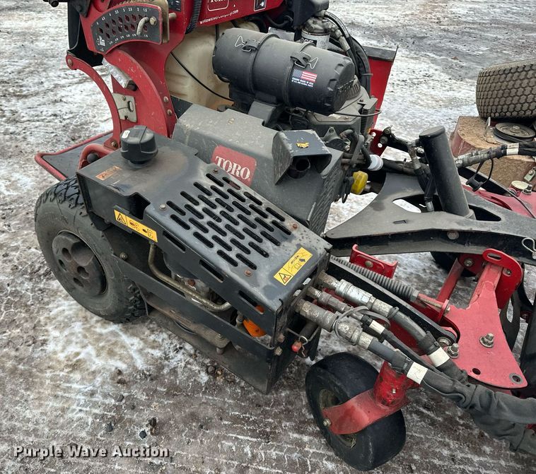 image for item LO9480 Toro Grand Stand Multi Force ZTR lawn mower