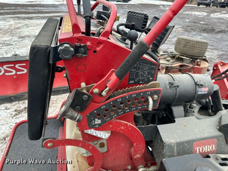 image for item LO9480 Toro Grand Stand Multi Force ZTR lawn mower