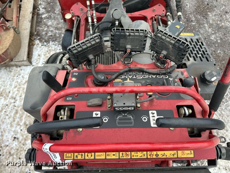 image for item LO9480 Toro Grand Stand Multi Force ZTR lawn mower