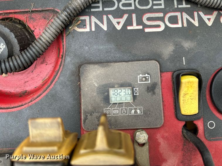 image for item LO9480 Toro Grand Stand Multi Force ZTR lawn mower