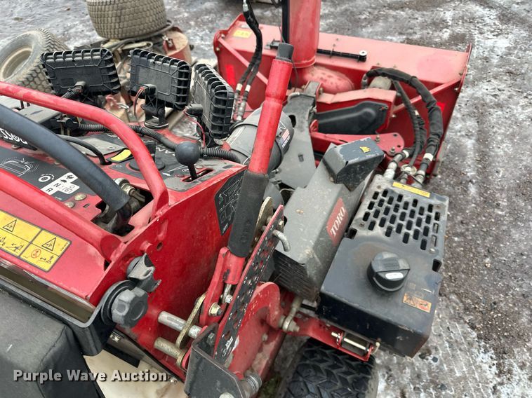 image for item LO9480 Toro Grand Stand Multi Force ZTR lawn mower