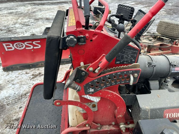 image for item LO9480 Toro Grand Stand Multi Force ZTR lawn mower