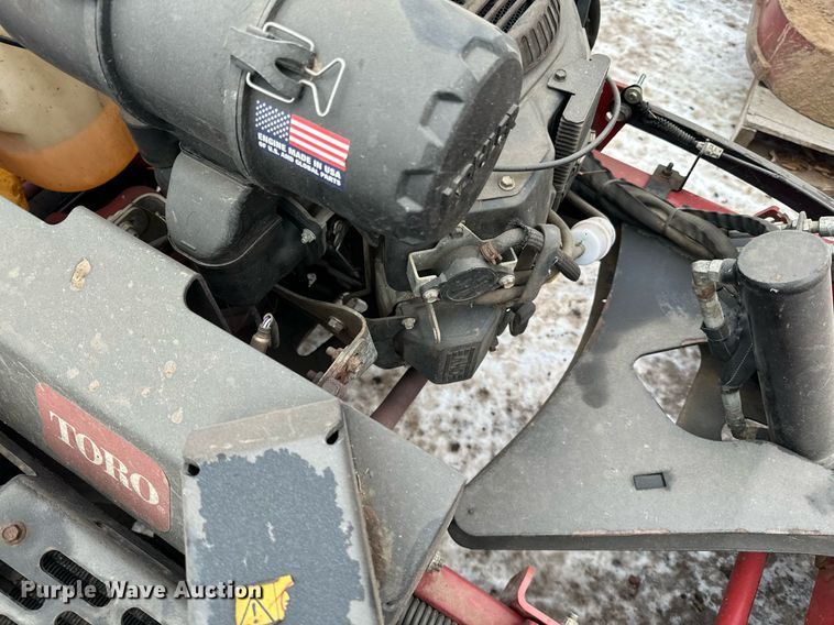 image for item LO9480 Toro Grand Stand Multi Force ZTR lawn mower