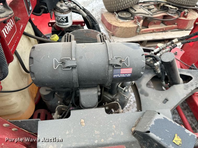 image for item LO9480 Toro Grand Stand Multi Force ZTR lawn mower