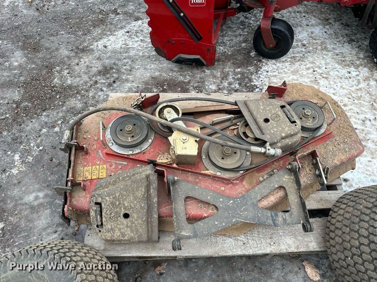 image for item LO9480 Toro Grand Stand Multi Force ZTR lawn mower