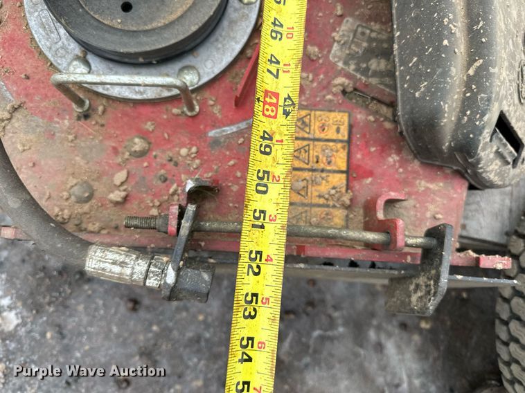 image for item LO9480 Toro Grand Stand Multi Force ZTR lawn mower