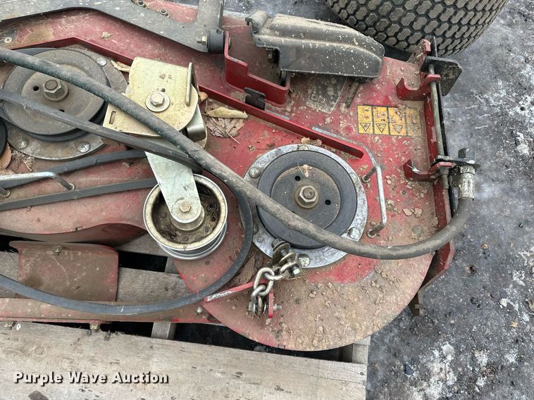 image for item LO9480 Toro Grand Stand Multi Force ZTR lawn mower