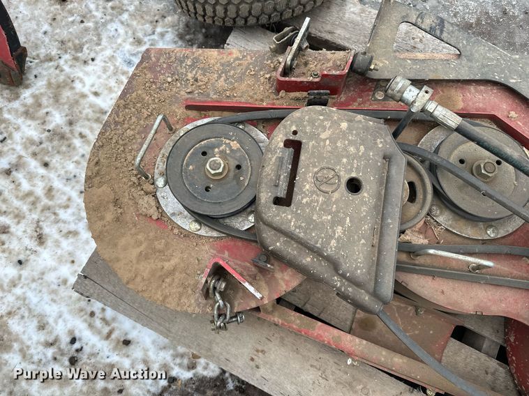 image for item LO9480 Toro Grand Stand Multi Force ZTR lawn mower