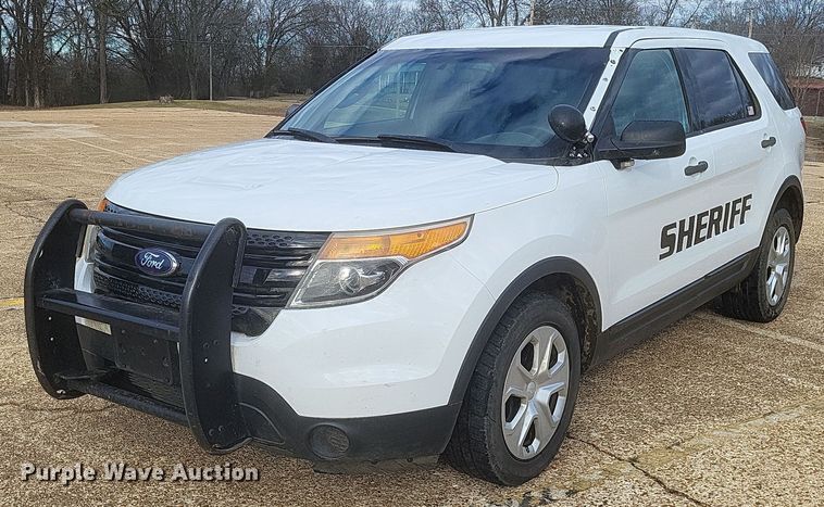 image for item MI9845 2014 Ford Explorer Police Interceptor SUV
