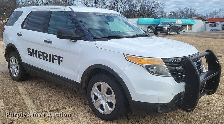 image for item MI9845 2014 Ford Explorer Police Interceptor SUV
