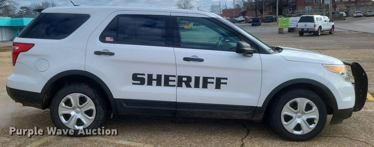 image for item MI9845 2014 Ford Explorer Police Interceptor SUV
