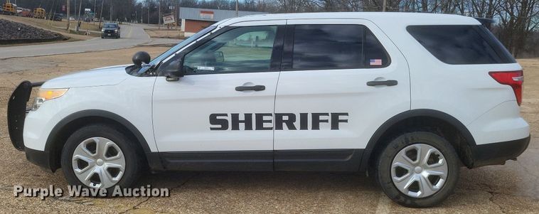 image for item MI9845 2014 Ford Explorer Police Interceptor SUV