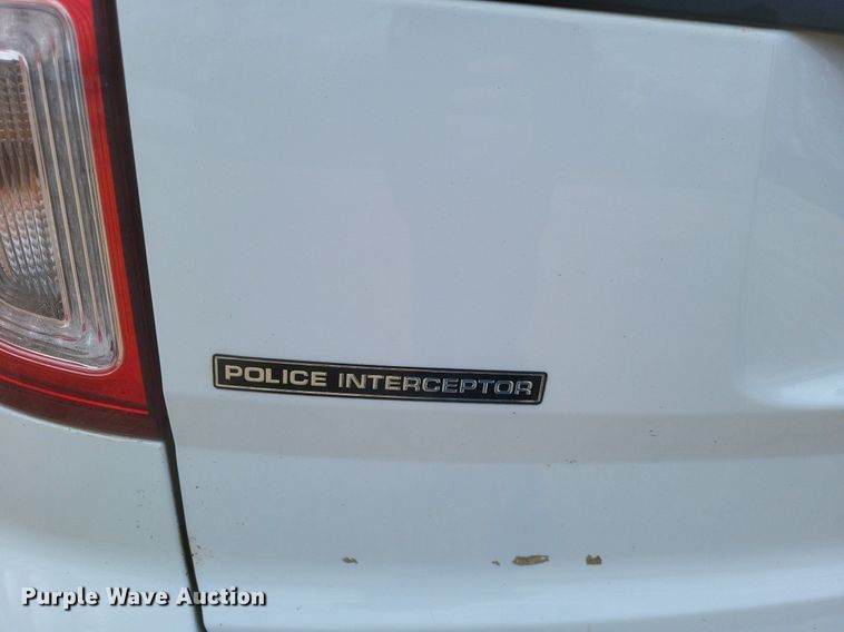 image for item MI9845 2014 Ford Explorer Police Interceptor SUV