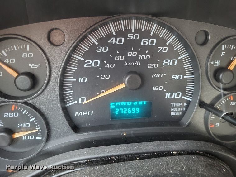 image for item MI9848 2007 Chevrolet Express  police van