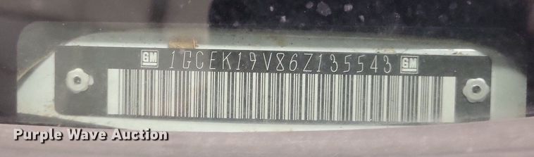 image for item MI9922 2006 Chevrolet Silverado 1500  Ext. Cab pickup truck