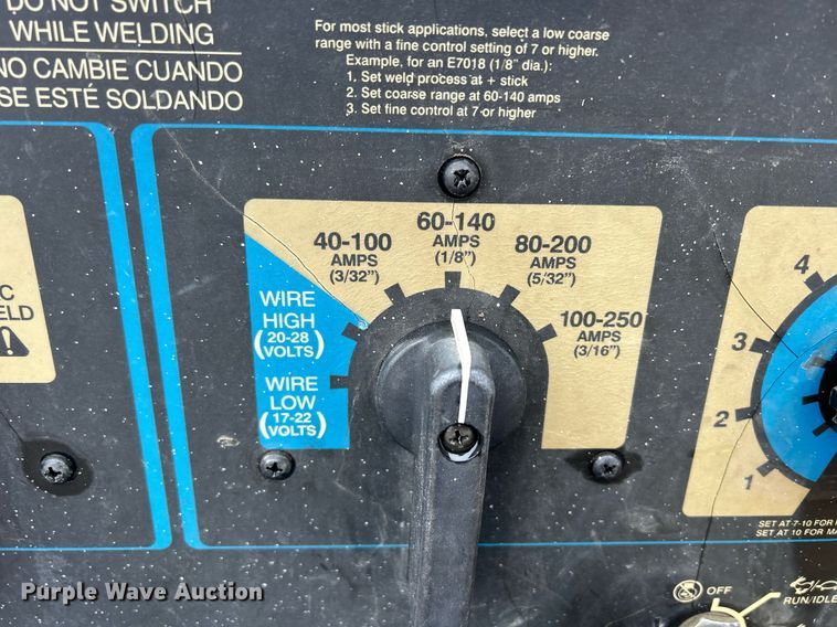 image for item MO9152 Miller  Bobcat 250 welder