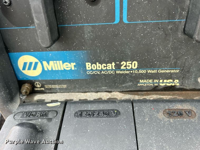 image for item MO9152 Miller  Bobcat 250 welder