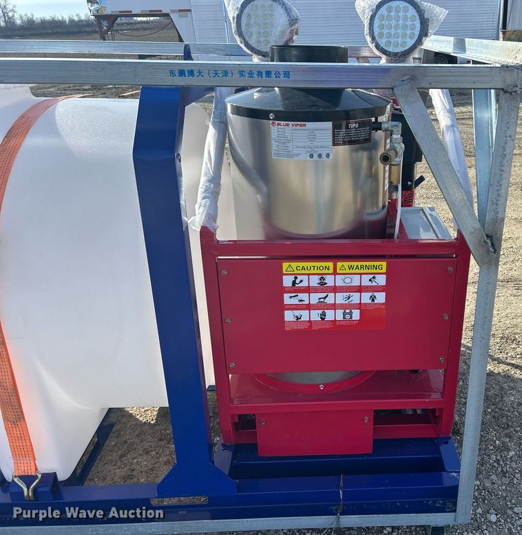 image for item MO9166 2023 Blue Viper YS4000 hot pressure washer